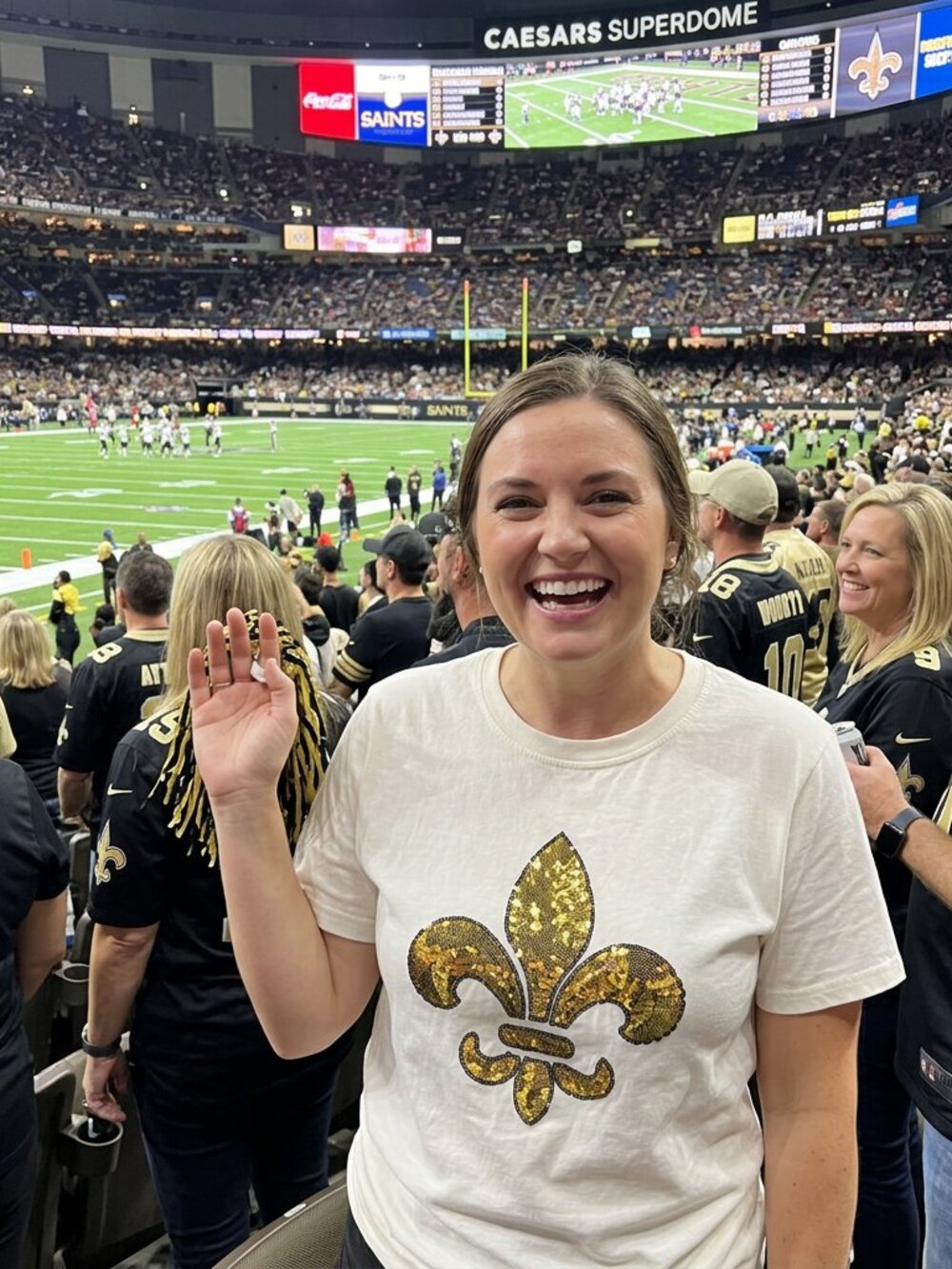Sparkle City Fleur de Lis T-Shirt
